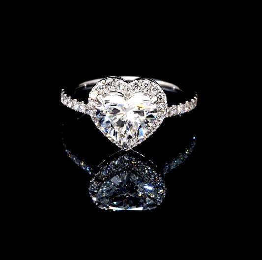 2.48CT Certified Lab-Grown Diamond Engagement Ring in 14K