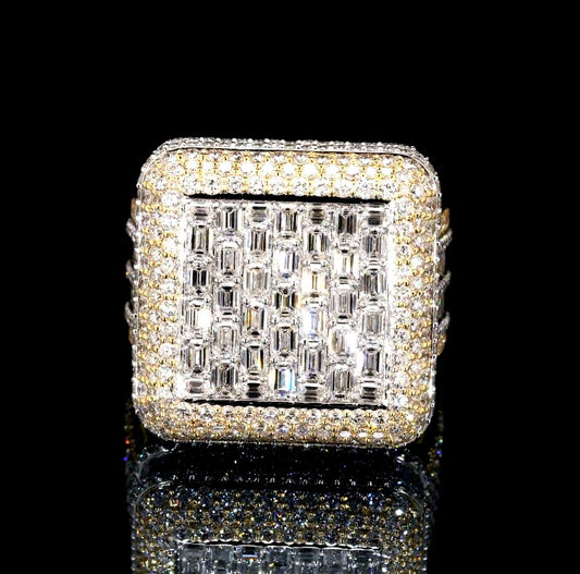 6.96CT Certified Lab-Grown Diamond Engagement Ring in 14K