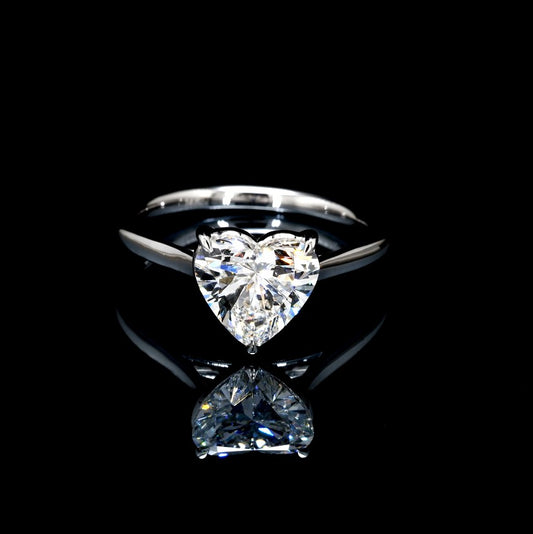 2.01CT Certified Lab-Grown Diamond Engagement Ring in 14K