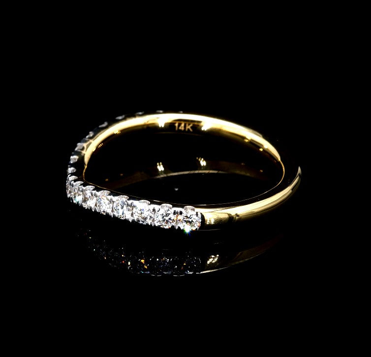 0.49W Certified Lab-Grown Diamond Engagement Ring in 14K