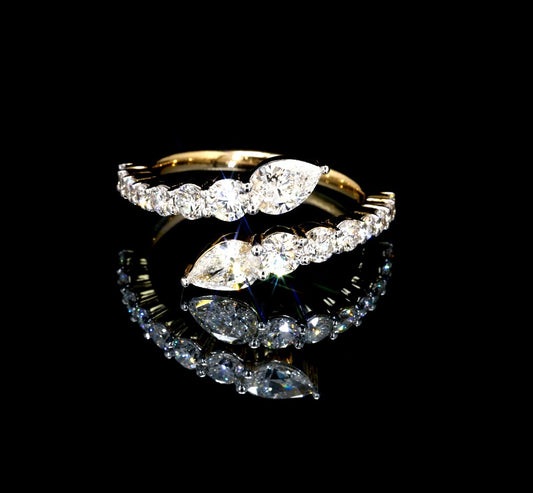 1.62W Certified Lab-Grown Diamond Engagement Ring in 14K