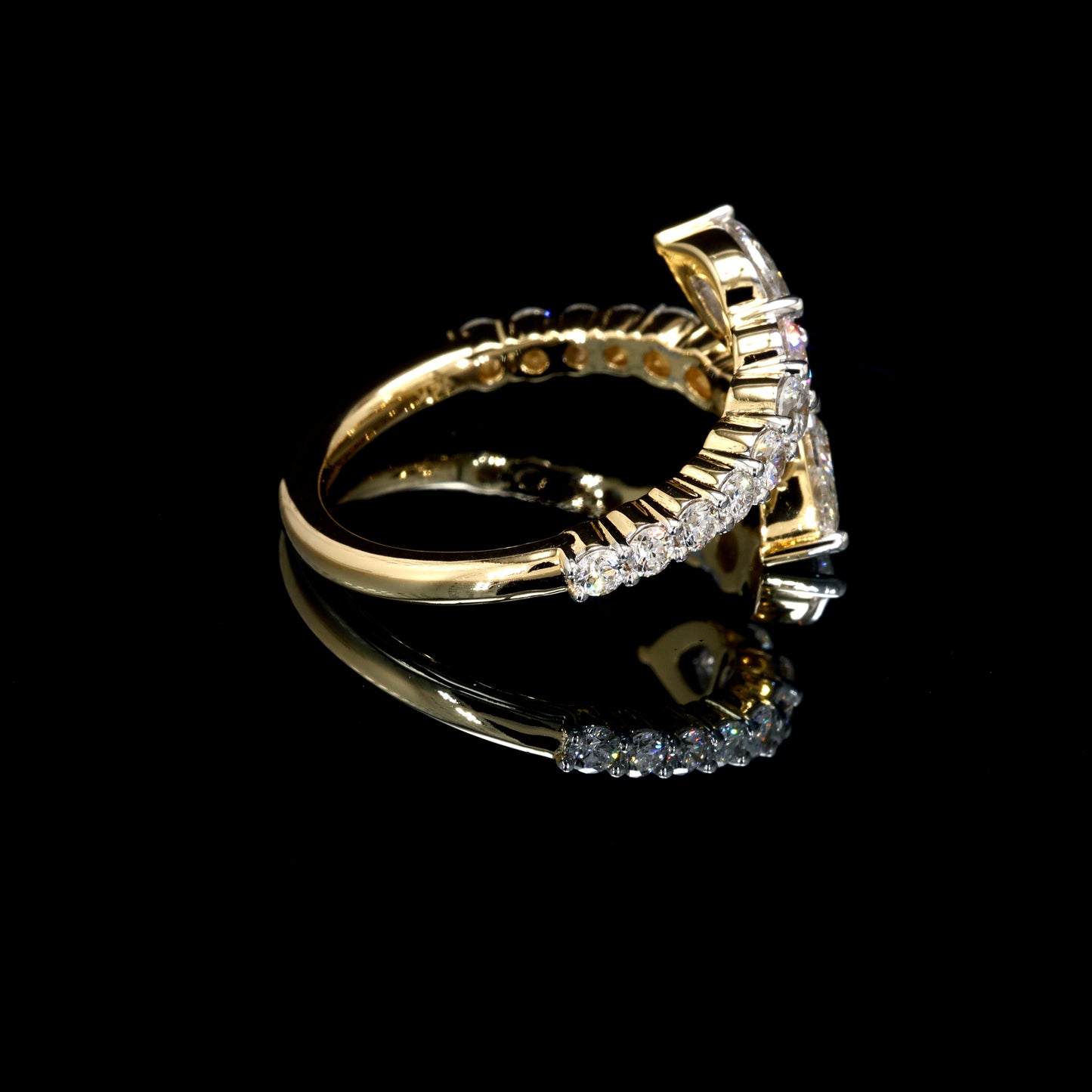 1.62CT Certified Lab-Grown Diamond Engagement Ring in 14K