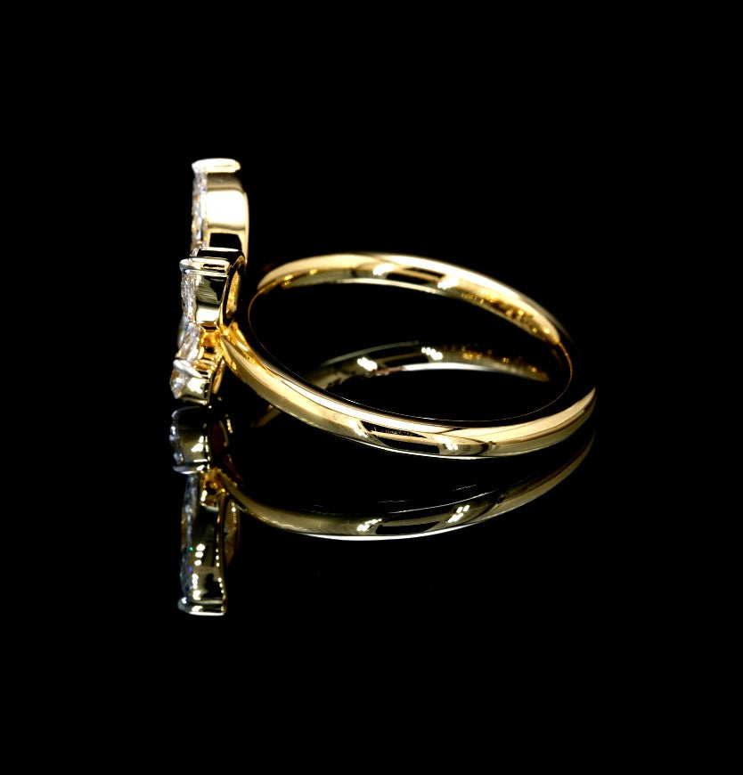 1.26CT Certified Lab-Grown Diamond Engagement Ring in 14K