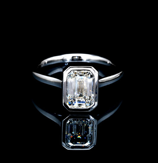2.05CT Certified Lab-Grown Diamond Engagement Ring in 14K