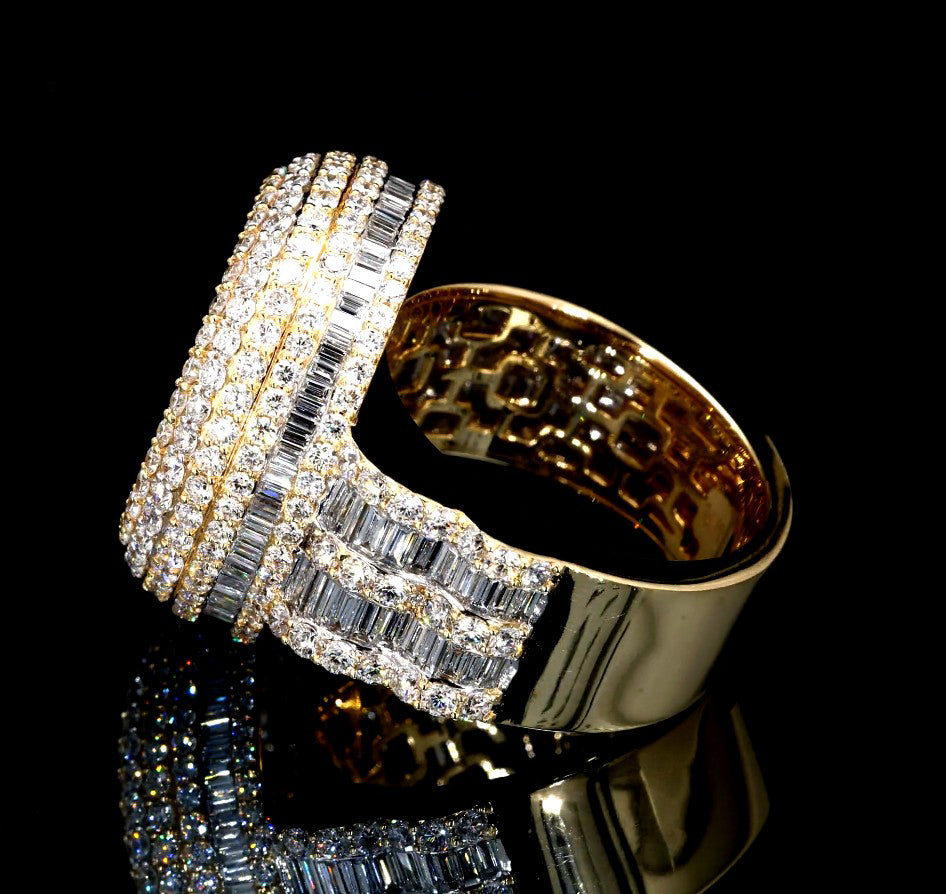 8.40CT Certified Lab-Grown Diamond Engagement Ring in 14K