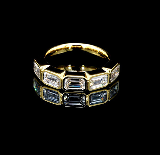 2.38CT Certified Lab-Grown Diamond Engagement Ring in 14K