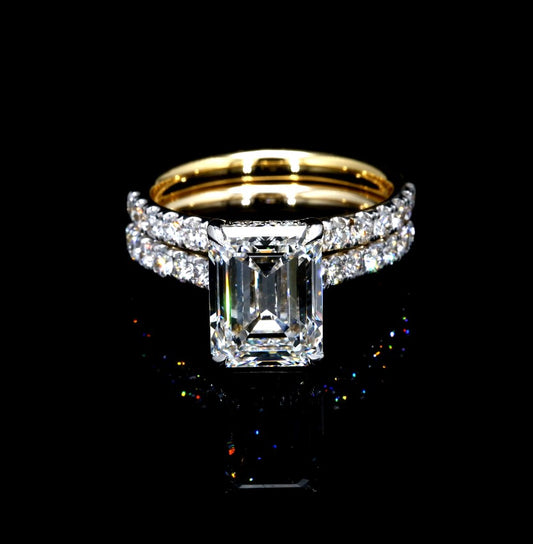 5.18CT Certified Lab-Grown Diamond Engagement Ring in 14K