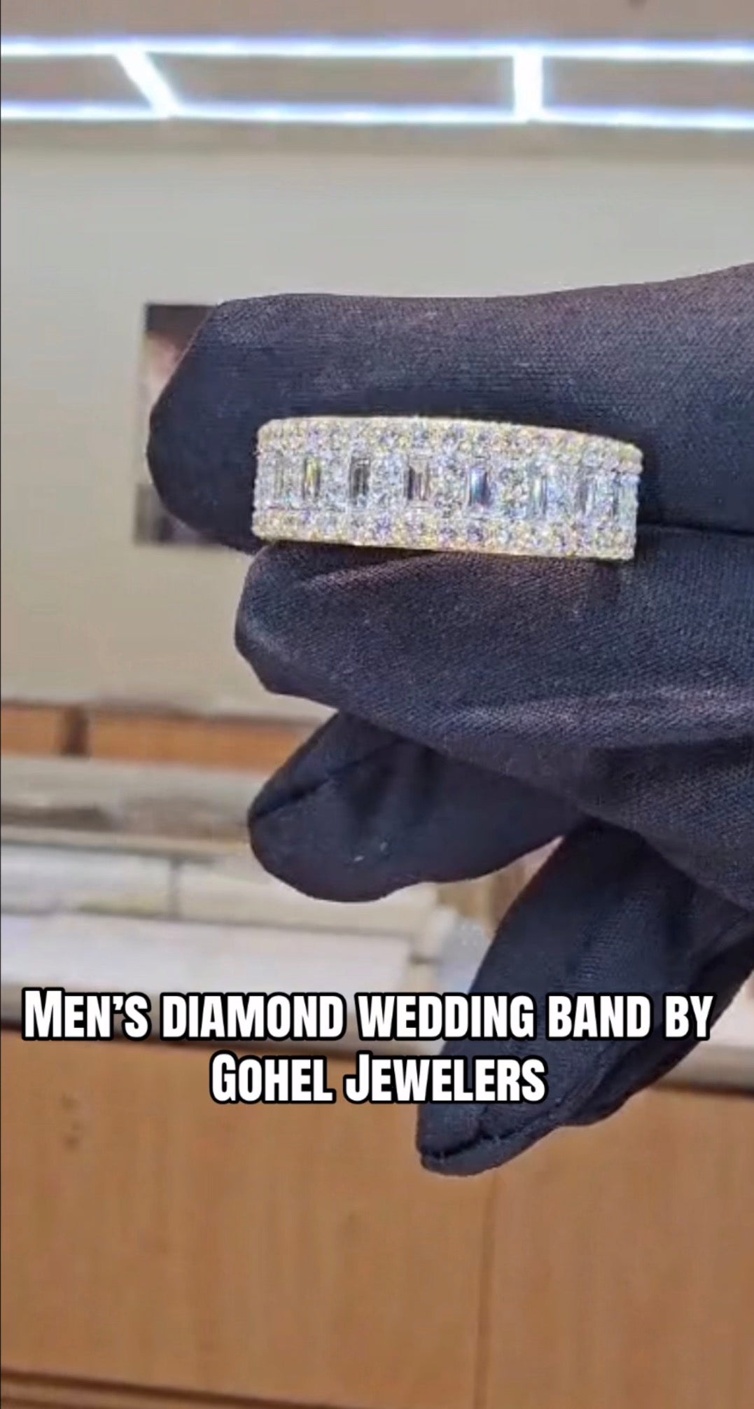 MENS VIRAL LAB DIAMOND BAND