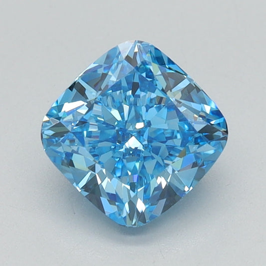 1.04 CT Cushion Diamond BLUE VVS2