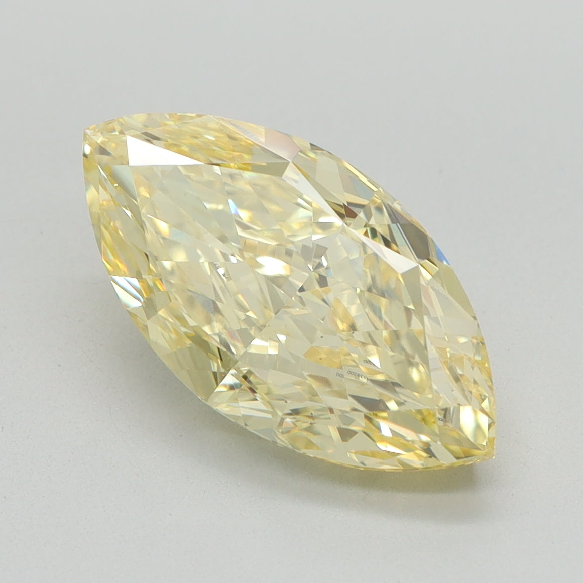3.01 CT Marquise Diamond YELLOW VS1