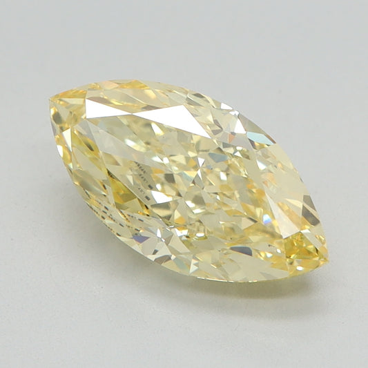 2.07 CT Marquise Diamond YELLOW VS1