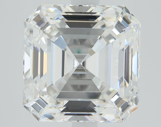 3.05 CT Asscher Diamond F VVS2