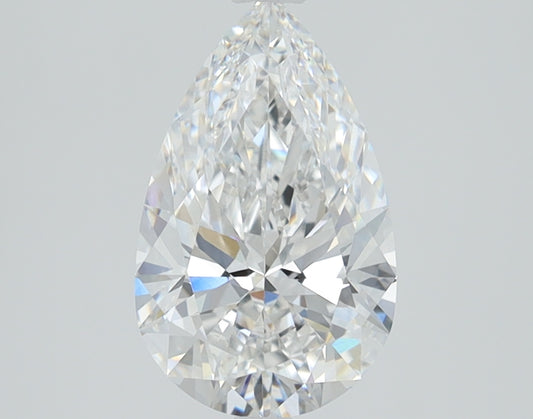1.55 CT Pear Diamond D VVS2