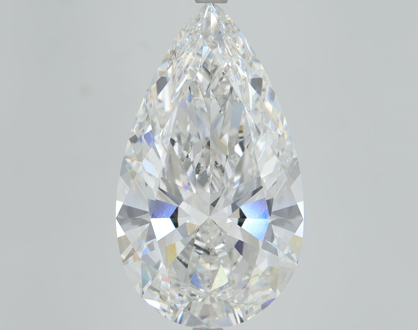 8.02 CT Pear Diamond F VVS2
