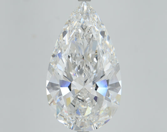 8.02 CT Pear Diamond F VVS2