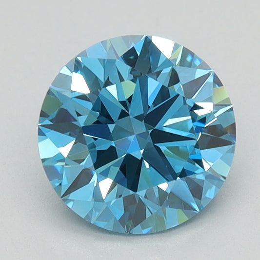 1.08 CT Round Diamond BLUE VS1