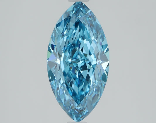 1.57 CT Marquise Diamond BLUE VVS2