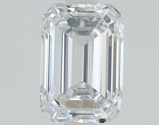1.09 CT Emerald Diamond D VVS2
