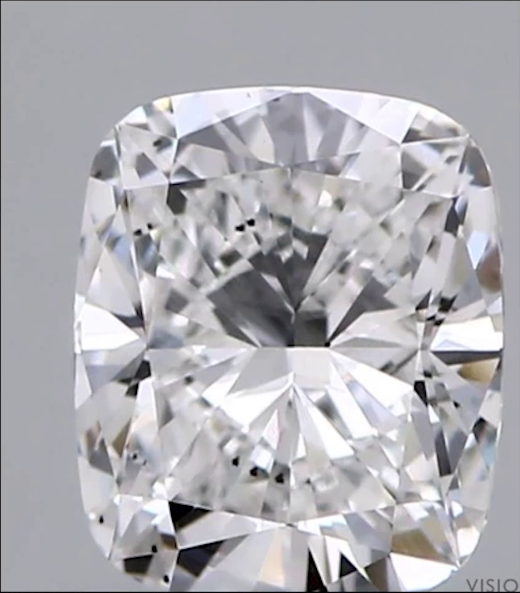 0.9 CT Cushion Diamond F SI1