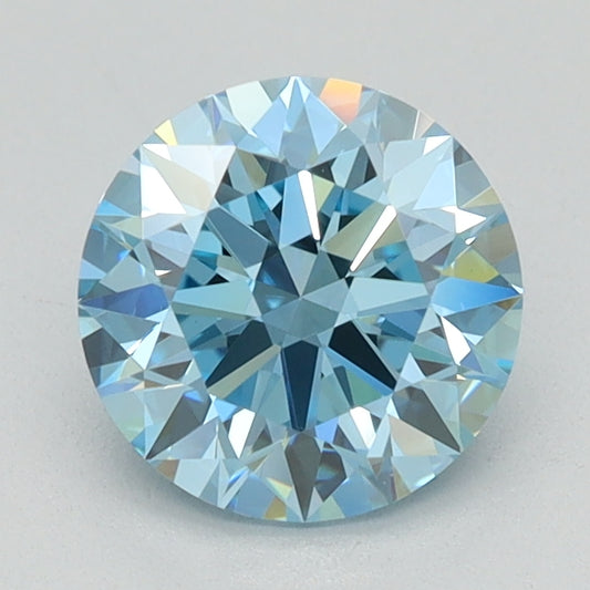 1.09 CT Round Diamond BLUE VVS2