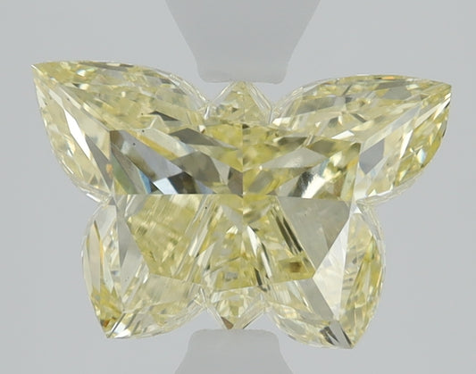 1.51 CT Butterfly Diamond YELLOW VS1