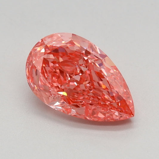 1.13 CT Pear Diamond PINK VVS2