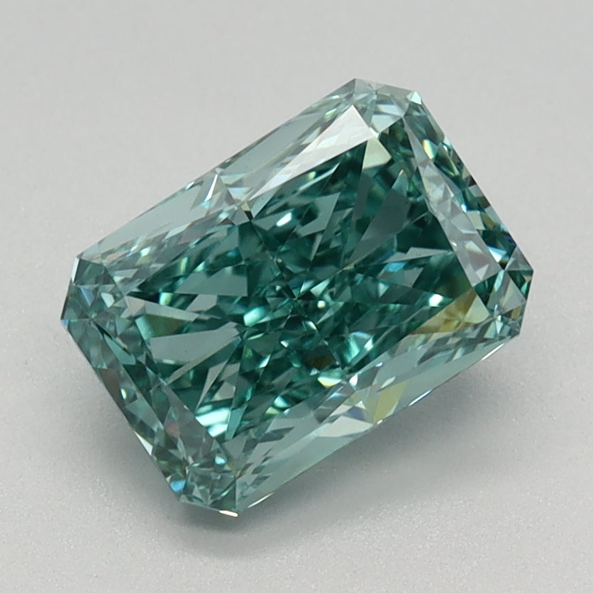 1.35 CT Radiant Diamond GREEN VS1