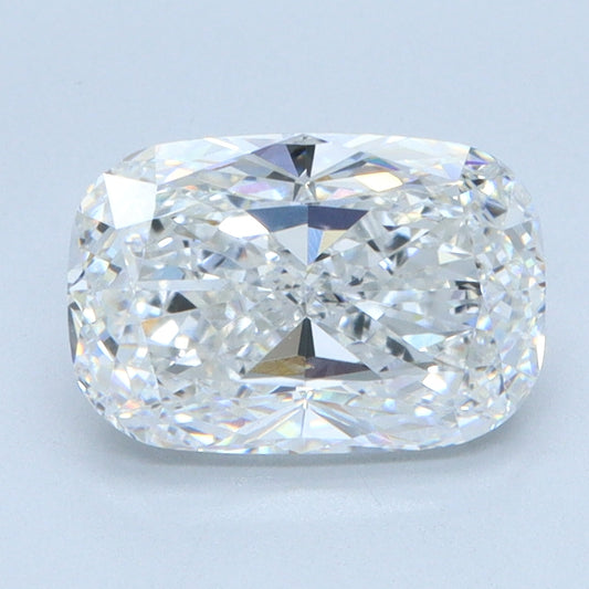 2.08 CT Cushion Diamond E VVS2