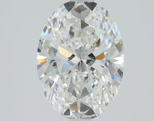 2.57 CT Oval Diamond F VVS2