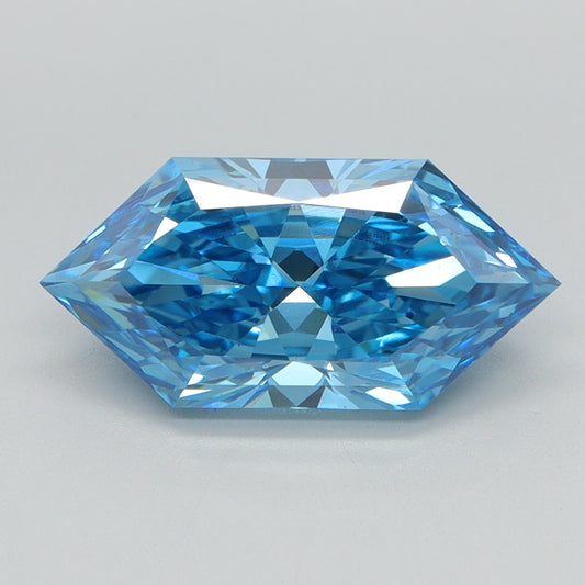 2.14 CT Dutch marquise Diamond BLUE VVS2
