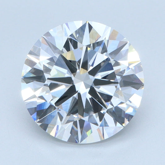 2.96 CT Round Diamond D VS1