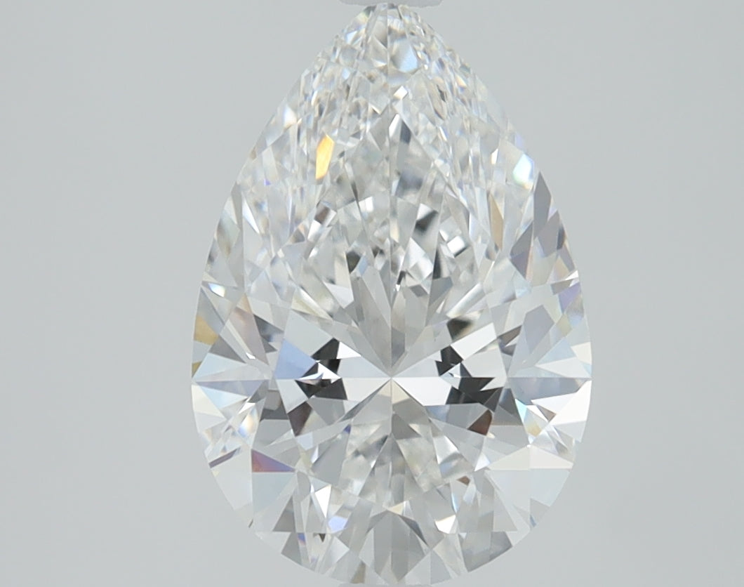 2.09 CT Pear Diamond F VVS2