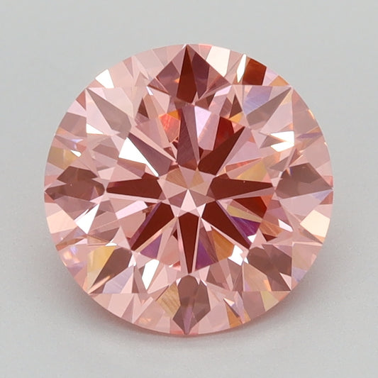 2.3 CT Round Diamond PINK VVS2