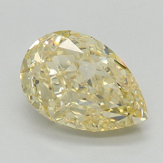1.56 CT Pear Diamond YELLOW VS1