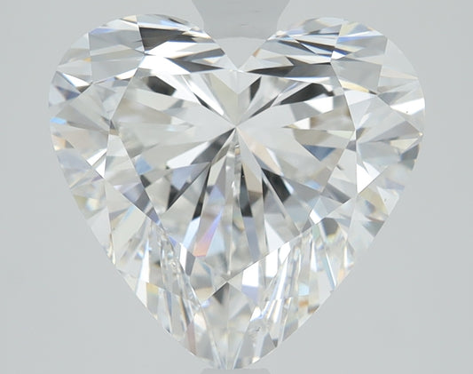 3.08 CT Heart Diamond E VVS2