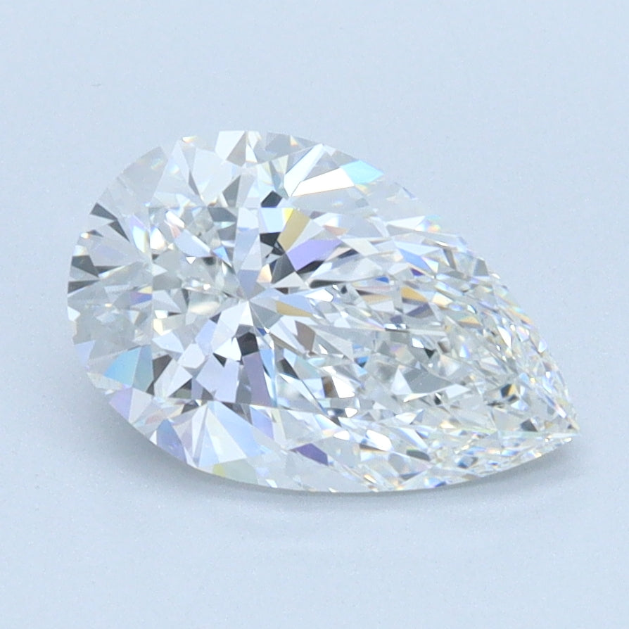 1.37 CT Pear Diamond F VS1