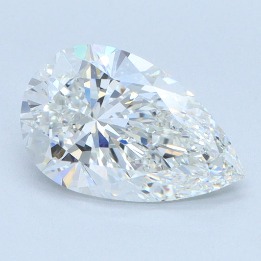 1.53 CT Pear Diamond E VVS2