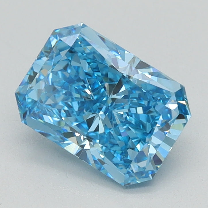 1.07 CT Radiant Diamond BLUE VVS2