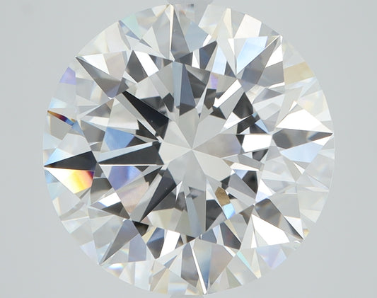 7.01 CT Round Diamond F VVS2