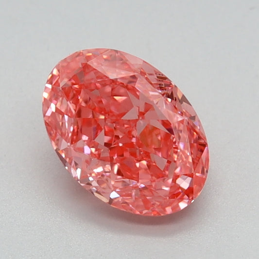 1.04 CT Oval Diamond PINK VS1
