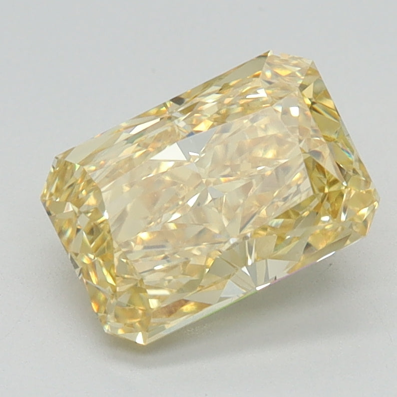 1.52 CT Radiant Diamond YELLOW VS1