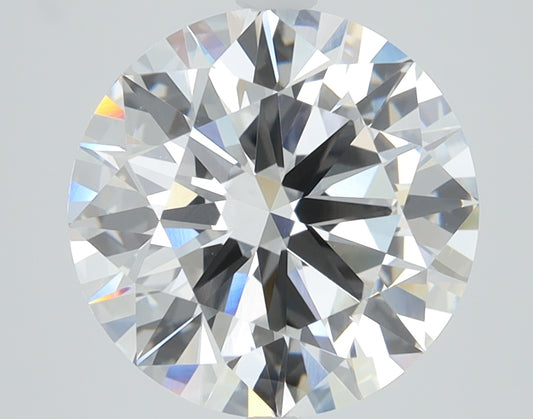 4.05 CT Round Diamond E VVS2