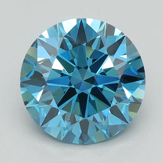1.1 CT Round Diamond BLUE VVS2