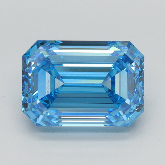 3.1 CT Emerald Diamond BLUE VVS2