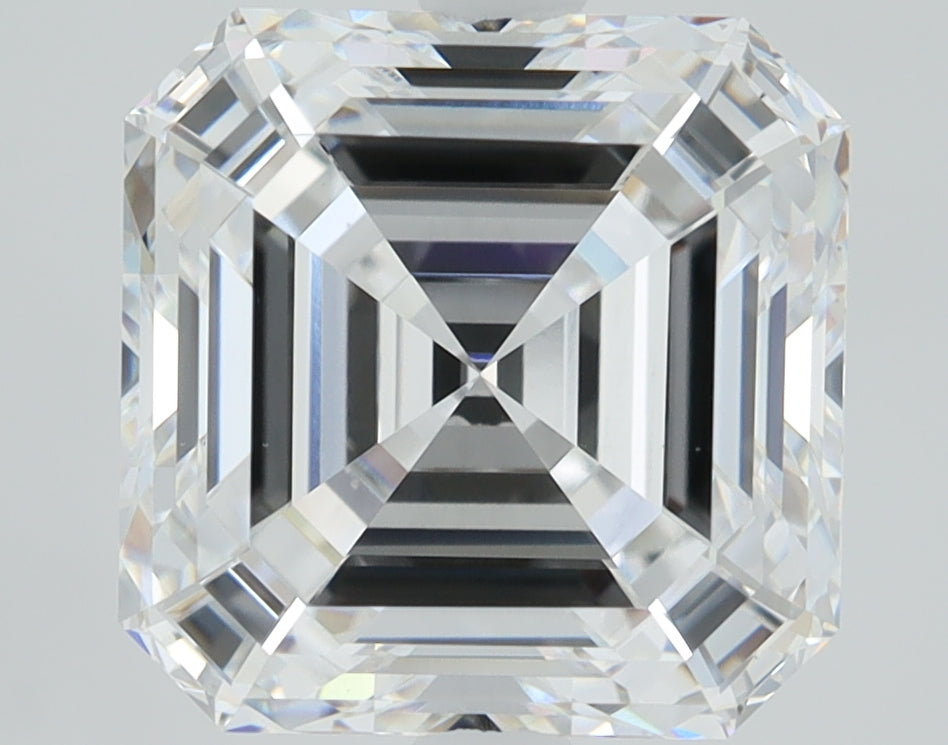 3.42 CT Asscher Diamond F VS1