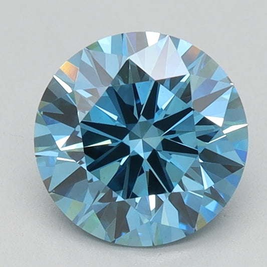 1.04 CT Round Diamond BLUE VS1
