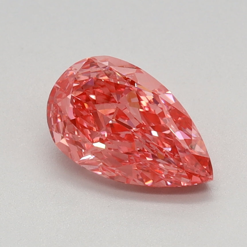 1.02 CT Pear Diamond PINK VS1