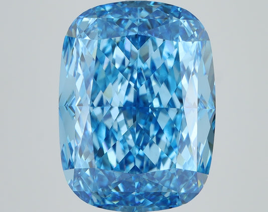 10.51 CT Cushion Diamond BLUE VS1