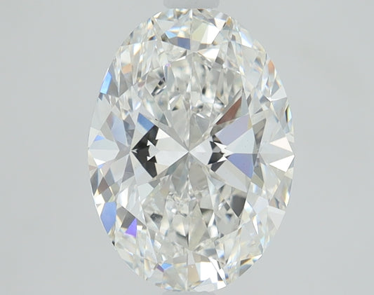 1.53 CT Oval Diamond F VS1