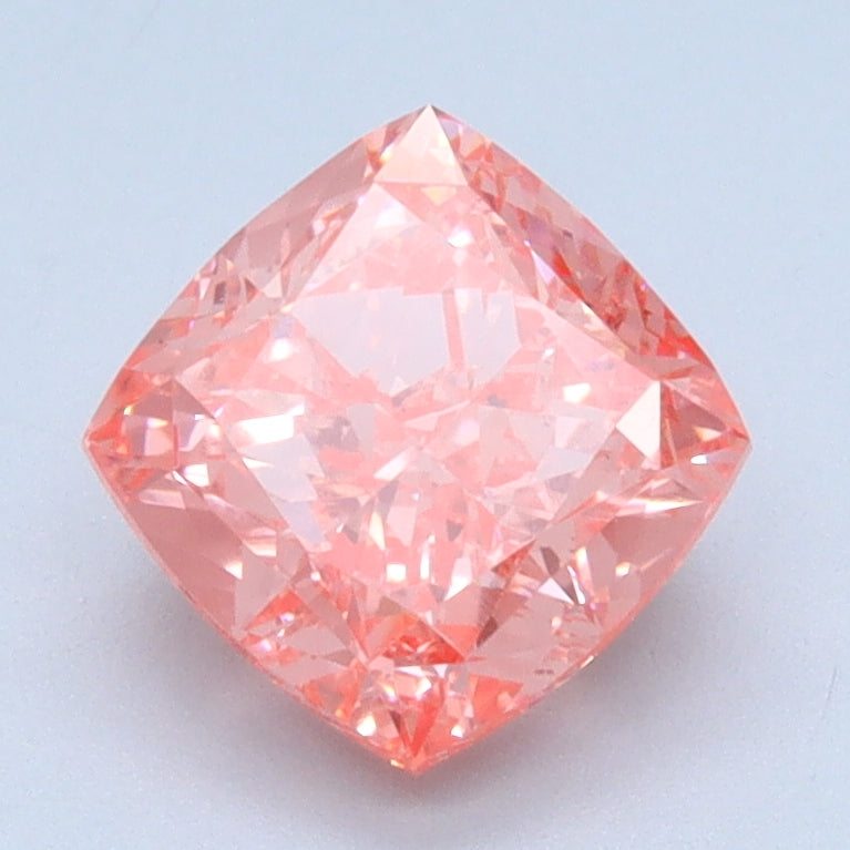 1.61 CT Cushion Diamond PINK VS1